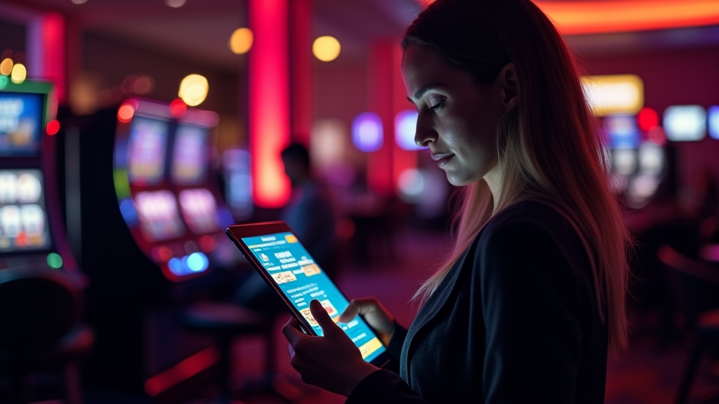 Bestandskunde prüft personalisierte Bonusangebote im Casino-Konto
