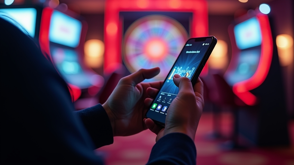 Mobile Glitzbet-Nutzung mit gut lesbarer Oberfläche auf dem Smartphone